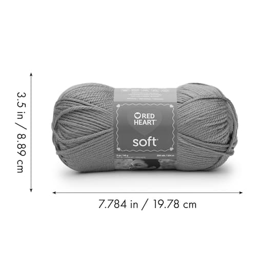 3 Pack Red Heart® Soft™ Solids Yarn